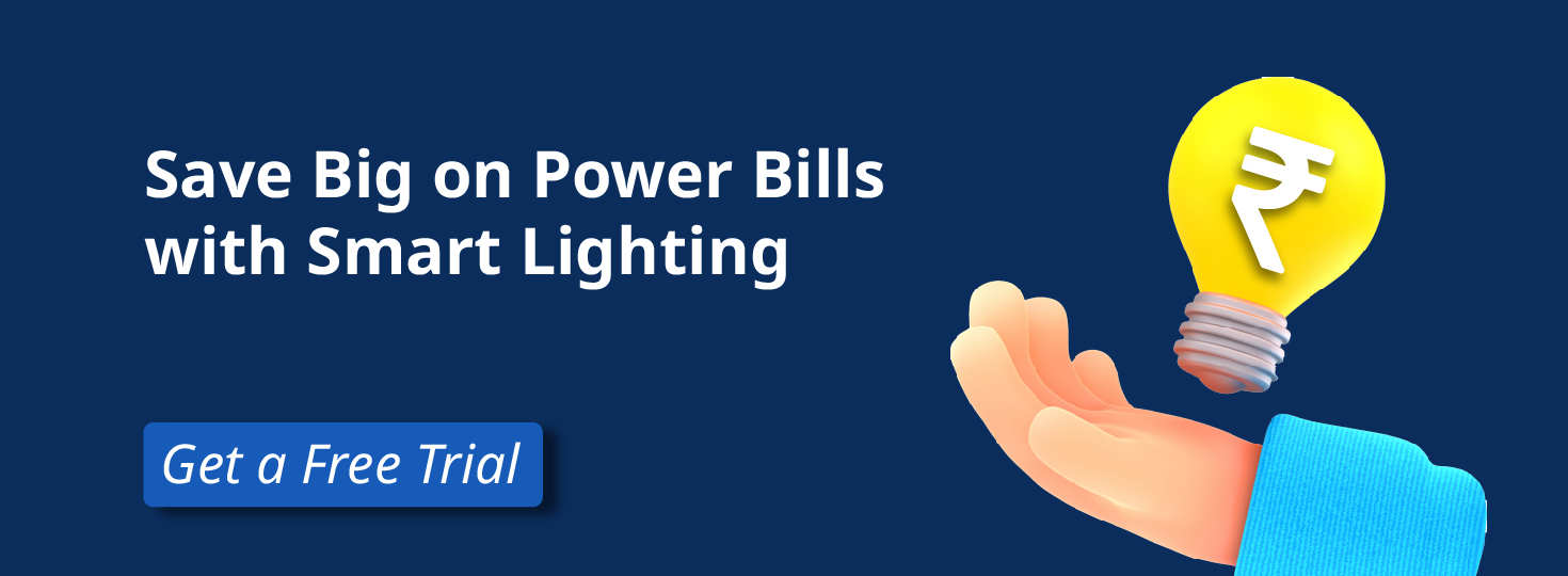 big savings on bills with smart lighting