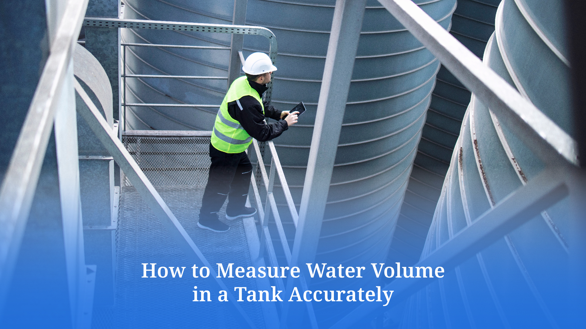 Measure water tank volume