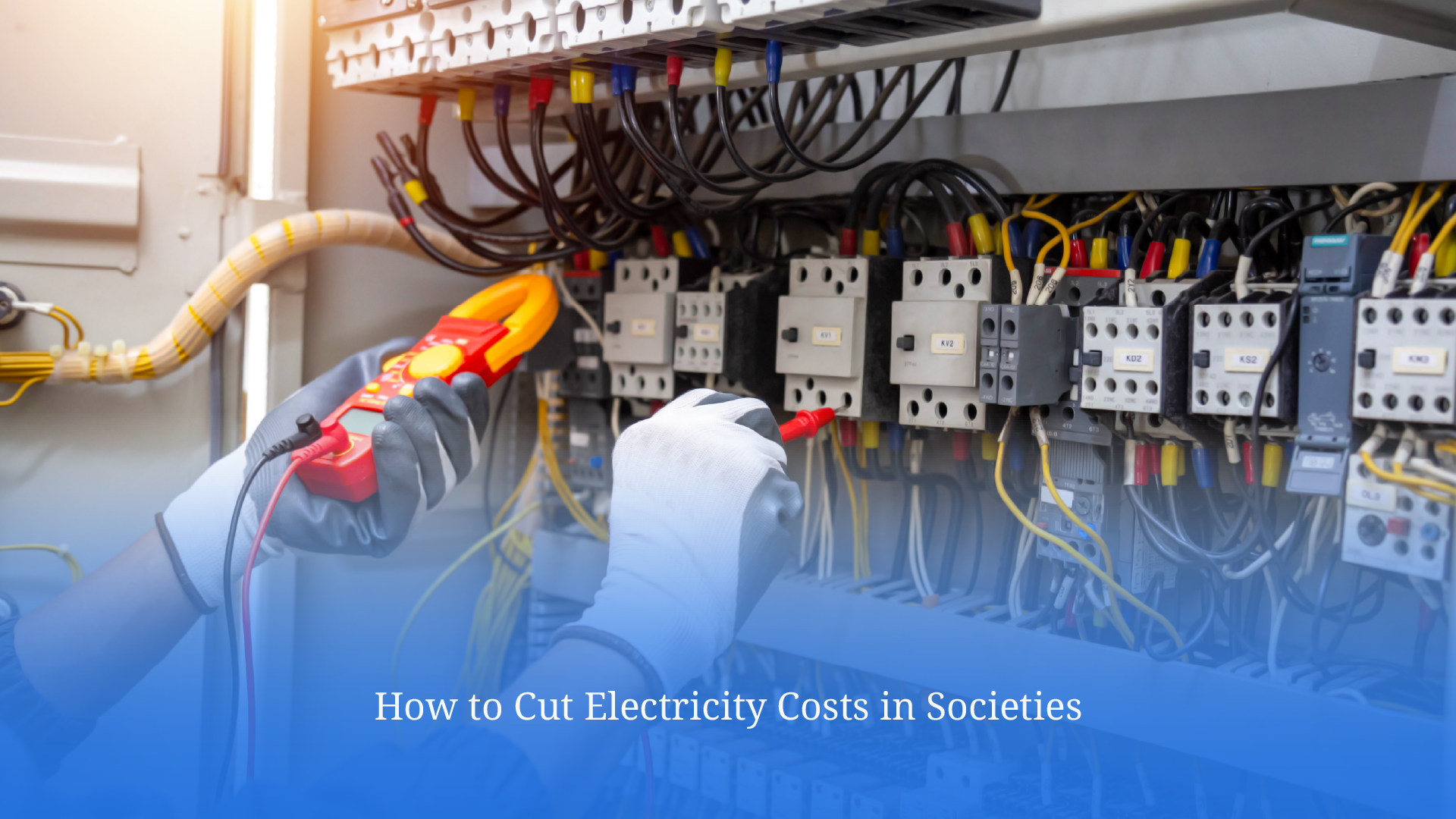Cut electricity costs in housing society